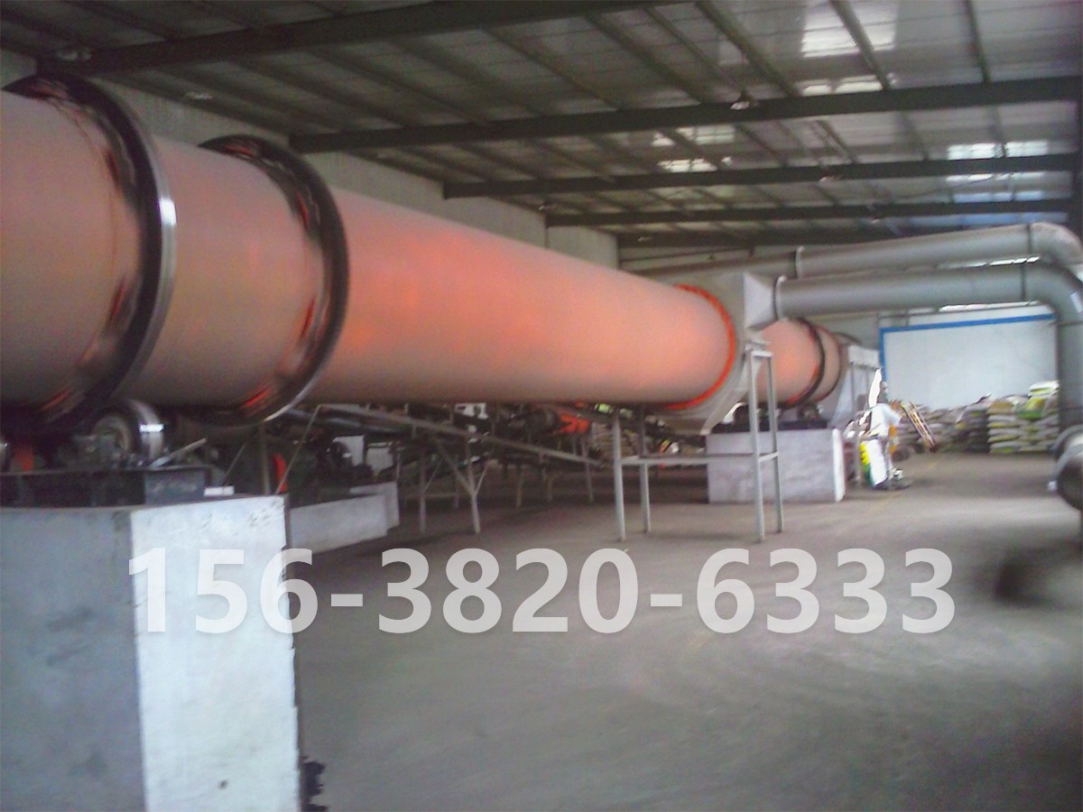 有機(jī)肥生產(chǎn)現(xiàn)場